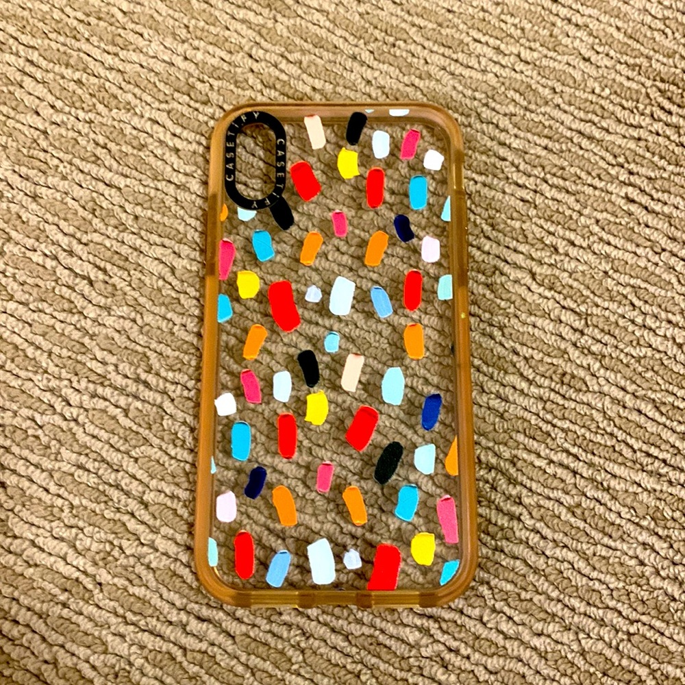confetti casetify case iphone xr